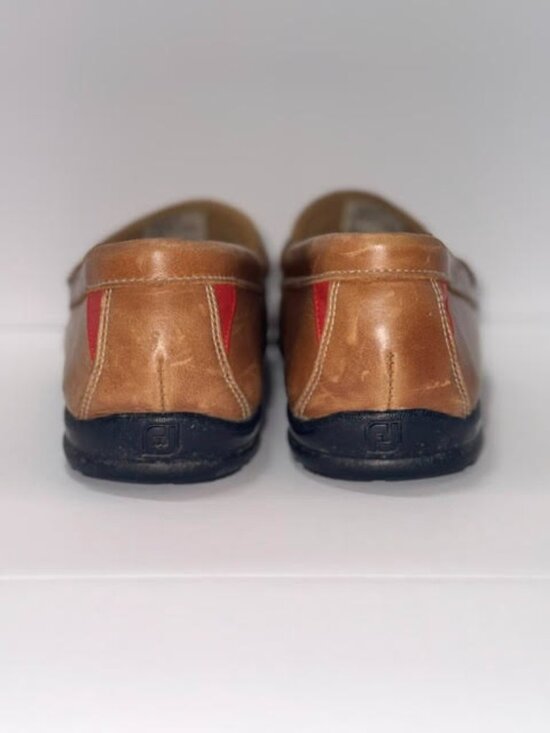 FootJoy Men’s Brown Leather Bit Loafers Size 9.5 Slip-On Dress Casual Shoes main image 6